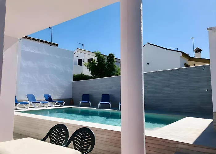 Alpesi faház Piscina Privada Parking Cerca Del Pueblo Viewl Conil de la Frontera