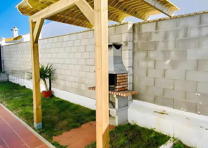 Alpesi faház Piscina Privada Parking Cerca Del Pueblo Viewl Conil de la Frontera